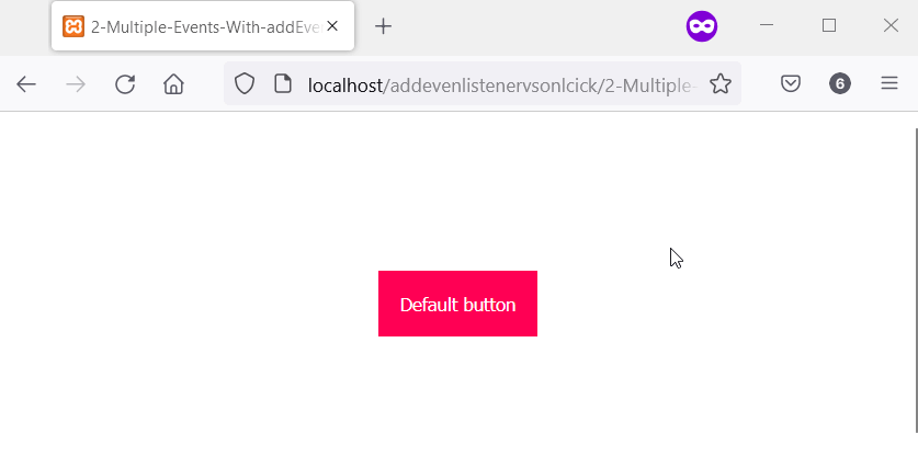 addEventListener vs. Onclick in JavaScript | Delft Stack