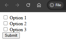 Multiple Options Checkbox in JavaScript