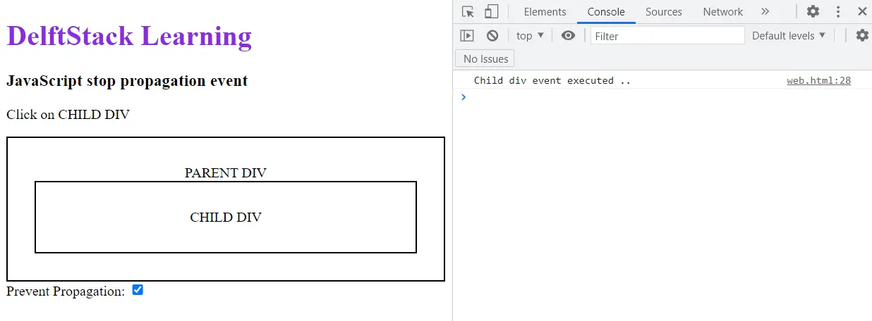 Output With Propagation