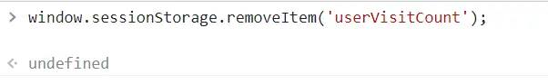 remove item