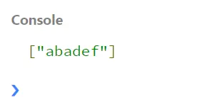 Use of includes() Method with filter() Method