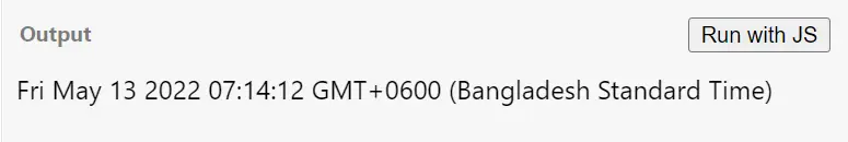 Use setHours()-Methode nur mit Stundenparameter