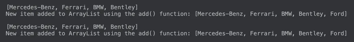 += 연산자를 사용하여 Kotlin ArrayList에 새 항목 추가