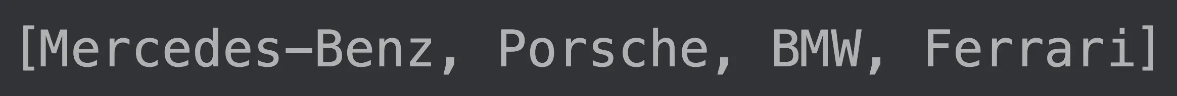 Use + Operator to Add a Single Item to a List