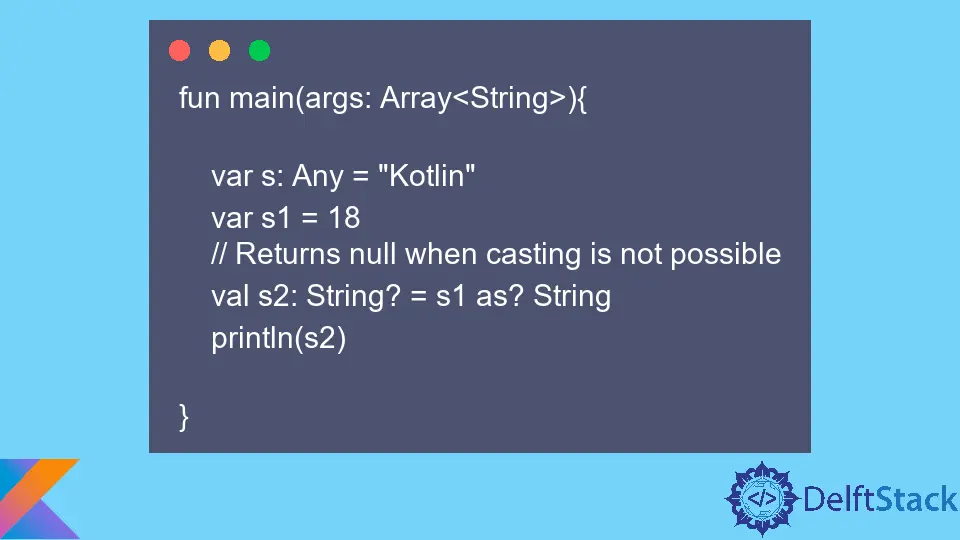 The Difference Between Operators is and as in Kotlin