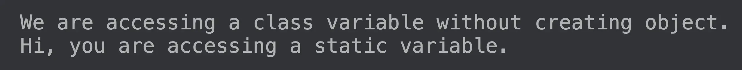 Verwendung des Companion-Objekts zum Erstellen statischer Kotlin-Variablen