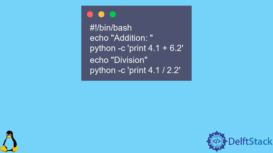 Floating Point Arithmetic in Bash