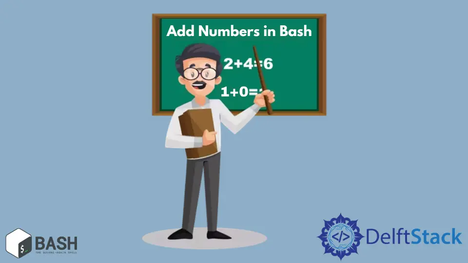 Agregar números en Bash