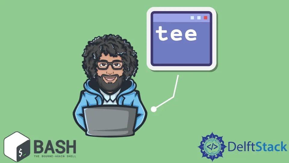 Bash tee Command