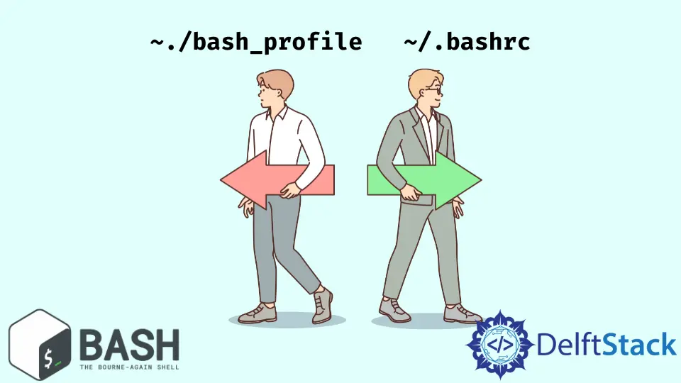 Unterschied zwischen Bash-Profil und Bashrc