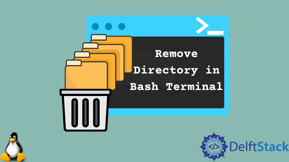 Eliminar directorio en Bash Terminal
