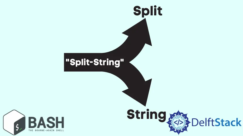 String teilen in Bash