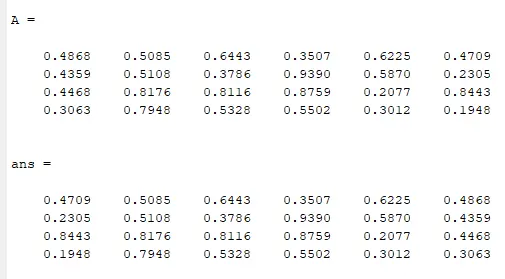 Swap Columns Function