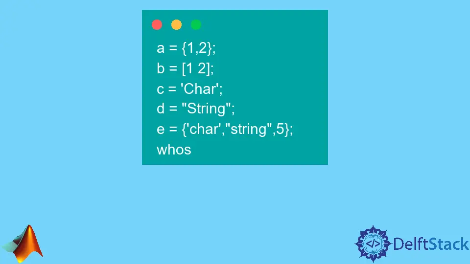 MATLAB Variables