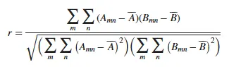 Formule de corrélation