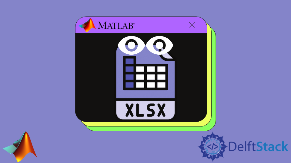 MATLAB 讀取 XLSX
