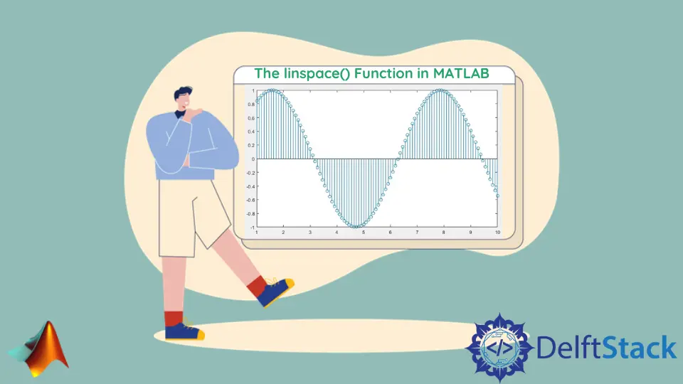 La función linspace() en MATLAB