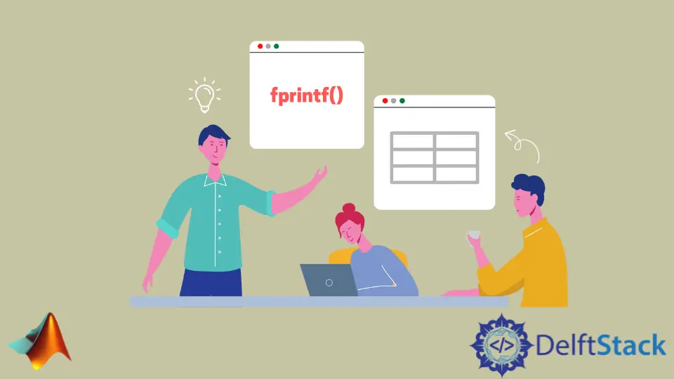 MATLAB Fprintf Table