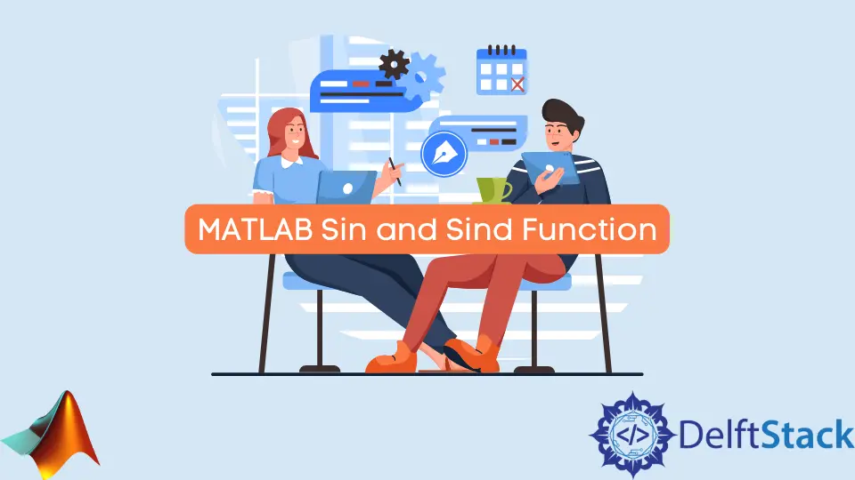 MATLAB Sin und Sind-Funktion