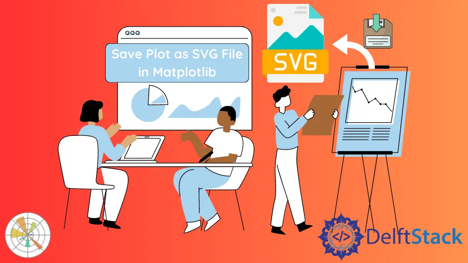 How to Save Plot as SVG File in Matplotlib