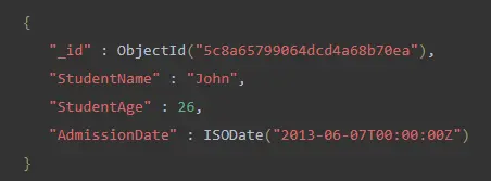 Date query with ISODate() in MongoDB