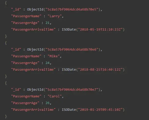 How to Return Query Based on Date in MongoDB