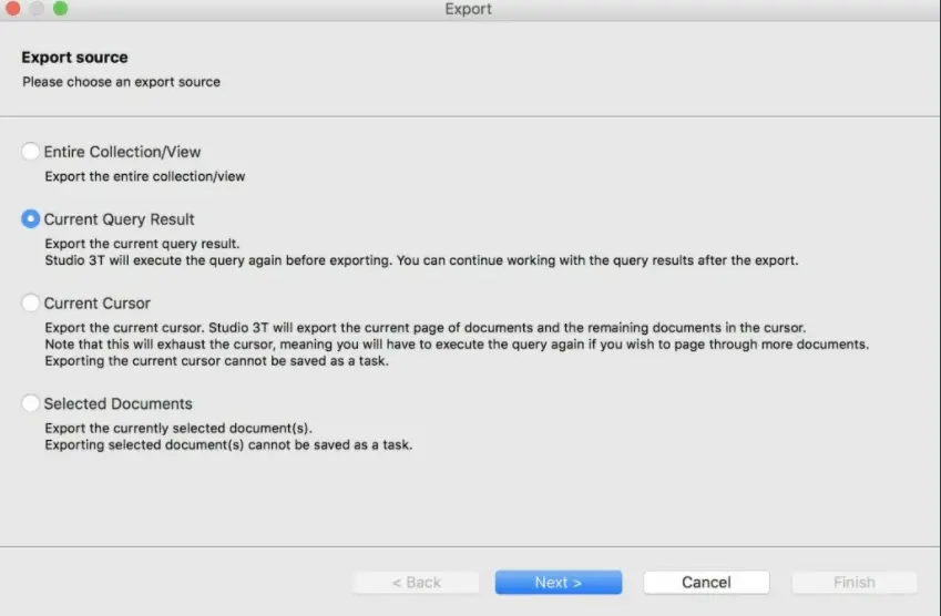 Export to CSV - Export Wizard 4