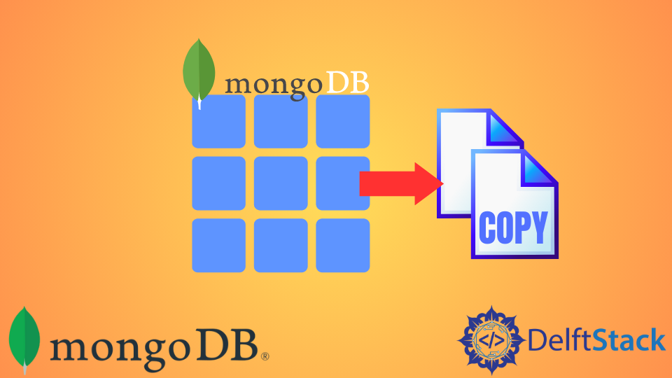 在 MongoDB 中複製同一資料庫中的集合