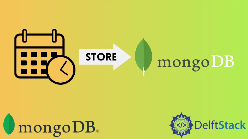 MongoDB에 날짜 및 시간 저장