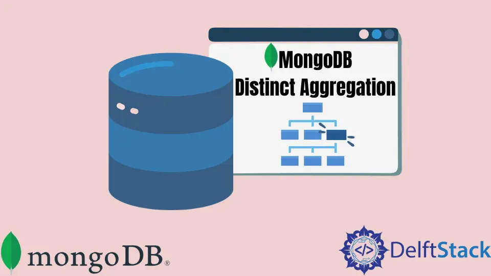 Agregación distinta de MongoDB