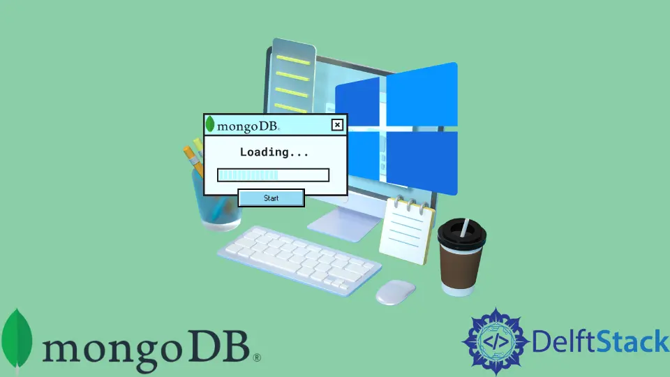 Iniciar MongoDB desde Windows