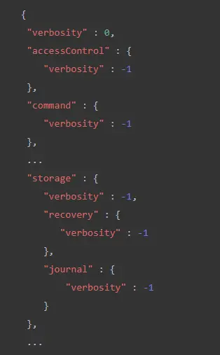 MongoDB-Protokollabfragen – Ergebnis