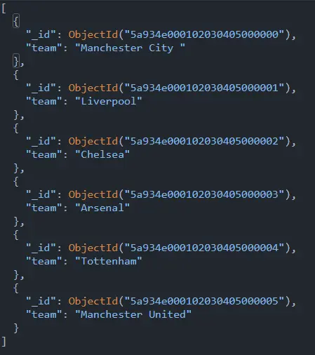 Selecting a Single Field 1