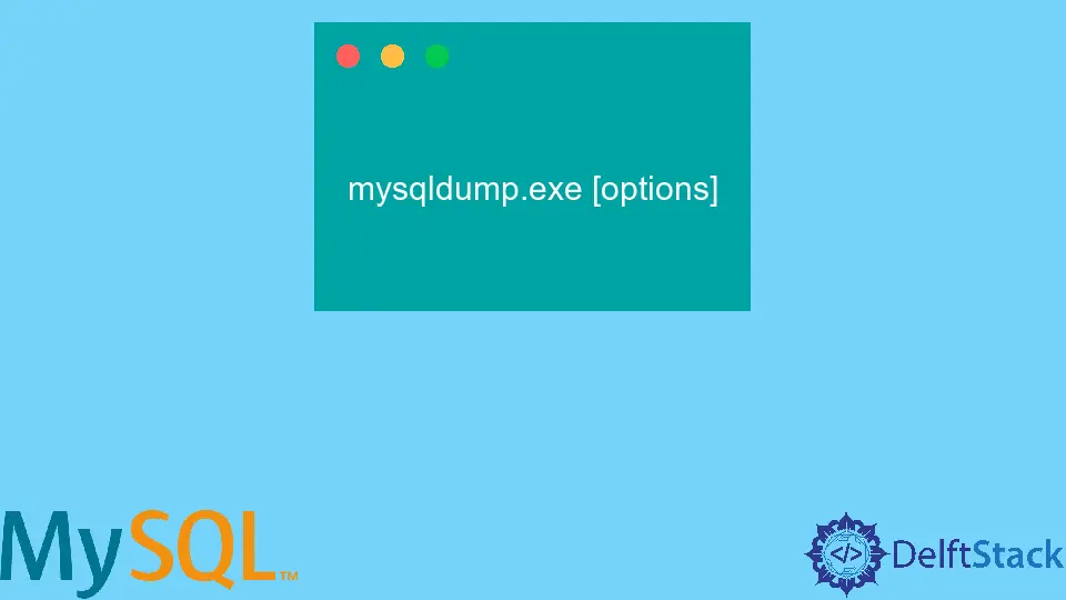 How to Backup MySQL Database in Windows