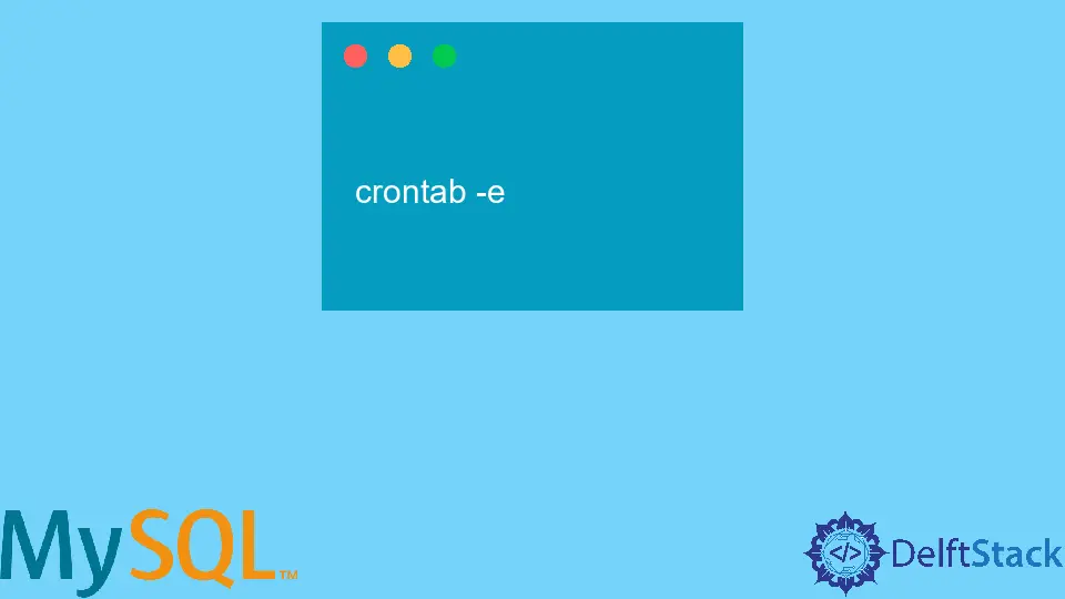 How to Create Cron Job in MySQL