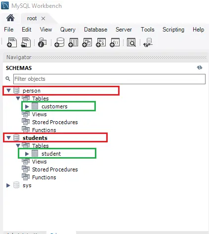 copiar datos de una base de datos a otra: datos actuales en el servidor mysql