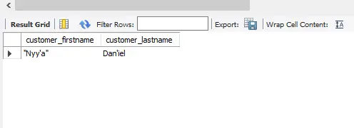 séquences d&rsquo;échappement dans mysql - trouver la partie c du modèle