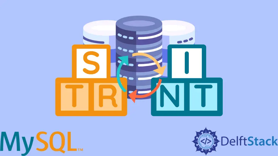 Transmitir como entero en MySQL