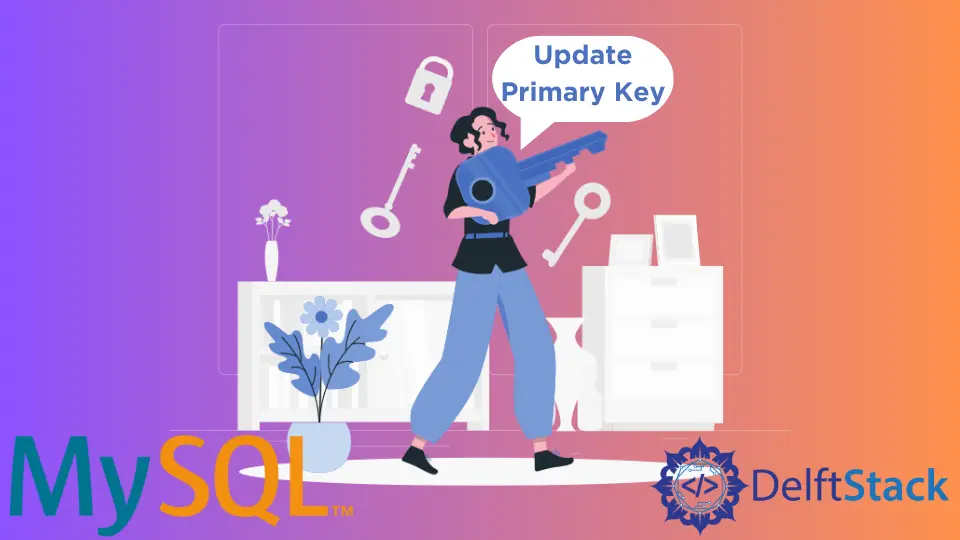 How to Update Primary Key in MySQL Tables