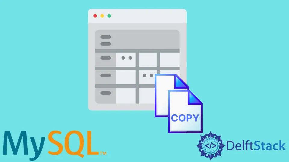 Kopieren Sie Tabellenstrukturen, ohne Daten in MySQL zu kopieren
