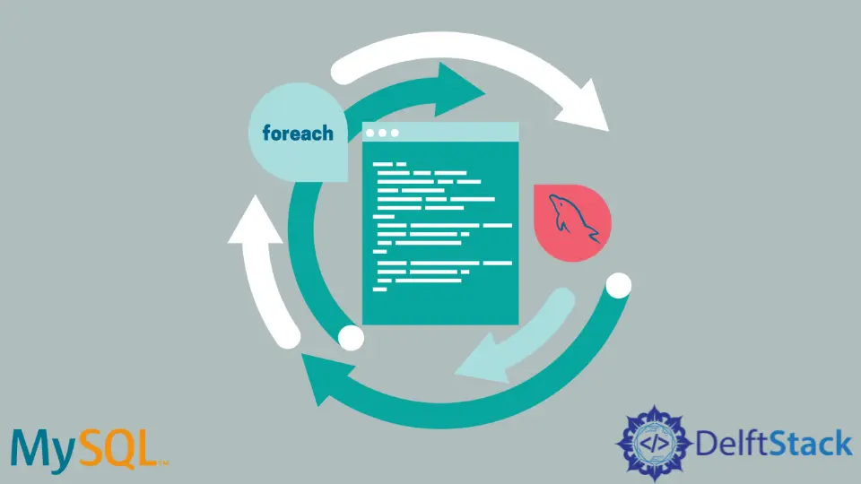 MySQL ForEach 루프