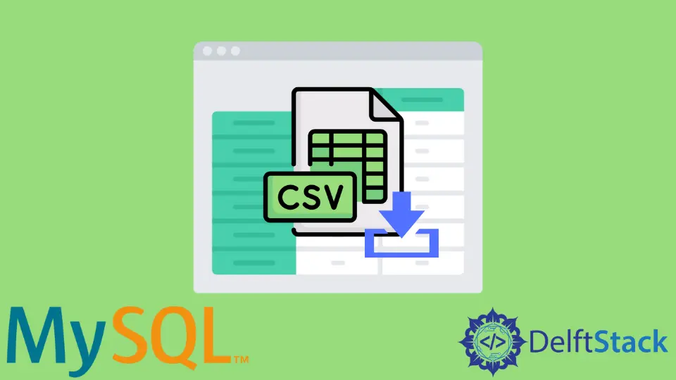 MySQL データベースのテーブルに CSV ファイルをインポートする