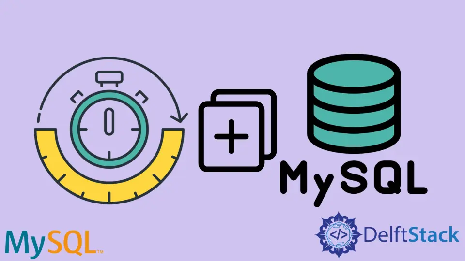 MySQL 테이블에 타임스탬프 삽입