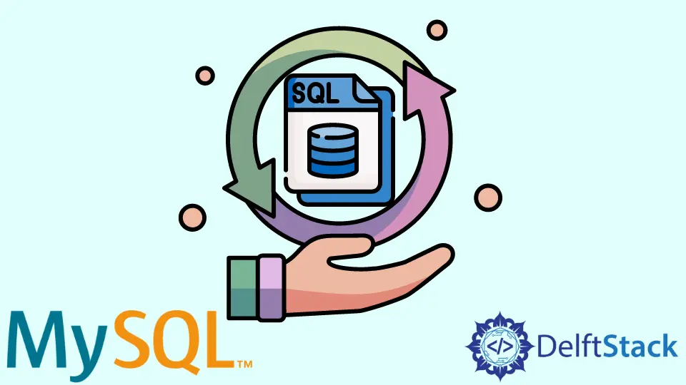MySQL의 SQL 파일에서 데이터베이스 복원