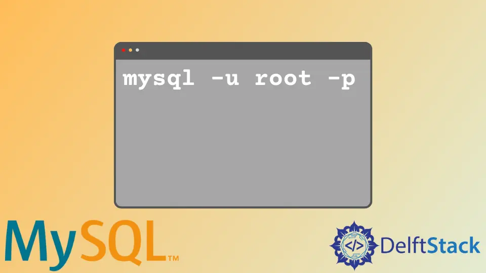 使用 Mac 終端開啟 MySQL