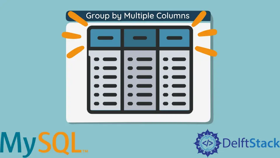 MySQL の複数の列でグループ化