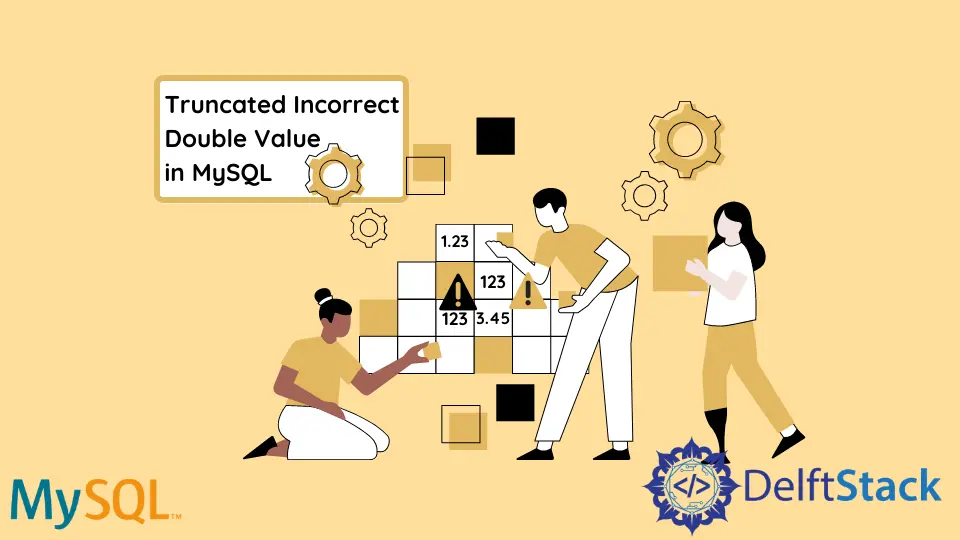 Truncated Incorrect Double Value in MySQL