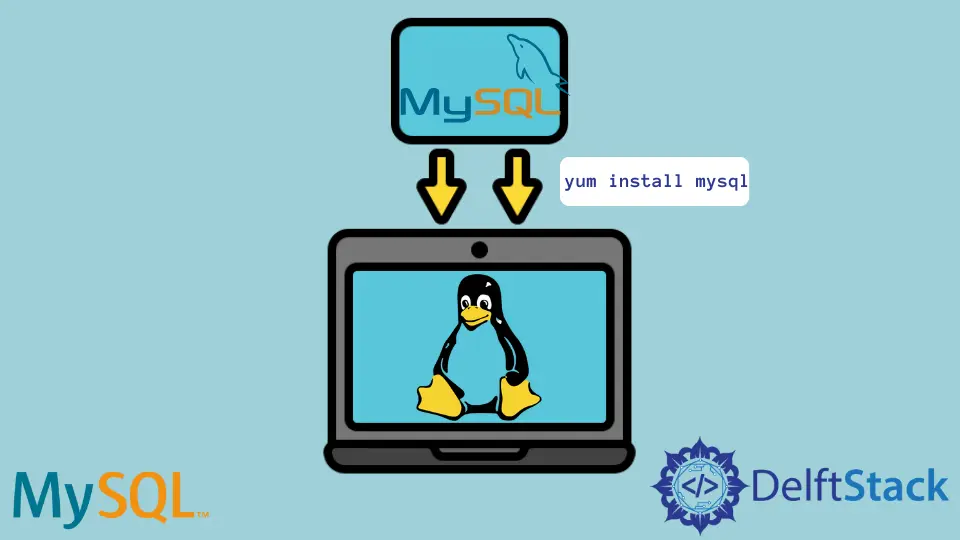 MySQL クライアントを Linux にインストールする