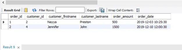 intersect operator in mysql - intersect with inner join