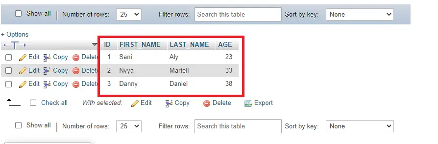 bucle función mysqli fetch array - datos